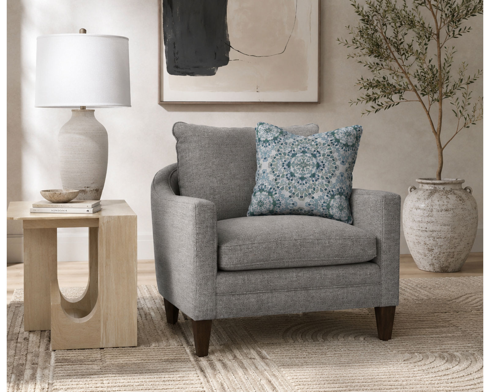 Eleanora 7571 Accent Chair (+100 fabrics) - Comfort That Lasts. Quality You Can Feel.
