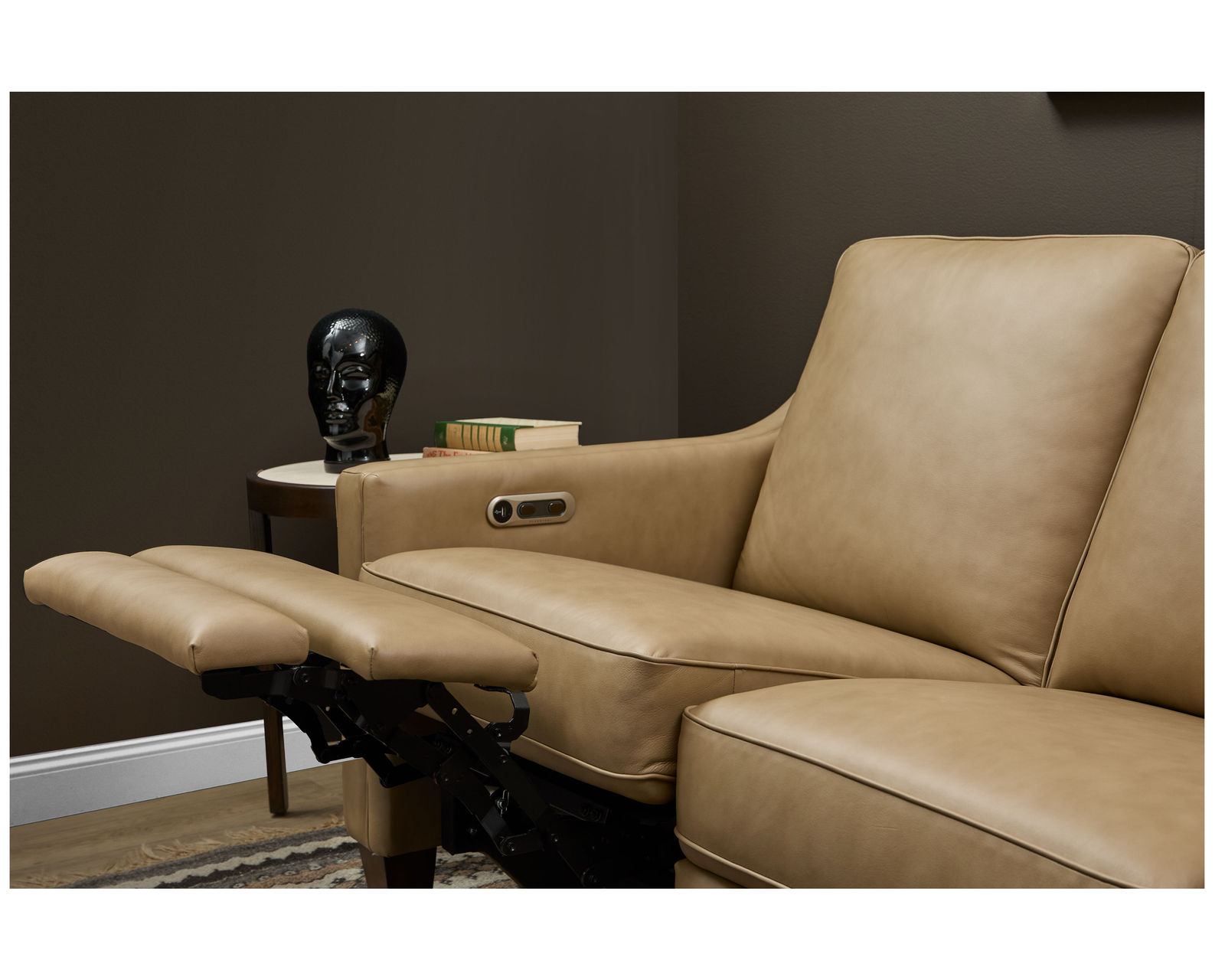 Finley 3010 Leather Inclining Power Sofa 87" (705-72)