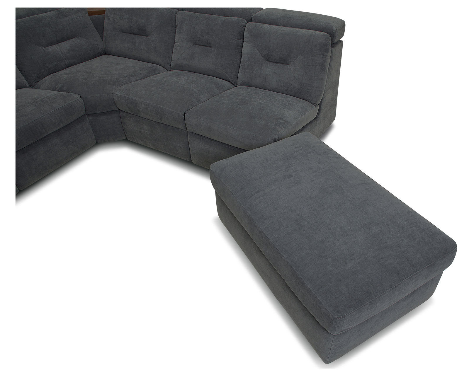 Apex 44008 Reclining Sectional (+200 colors) - Right or left hand facing swivel bumper