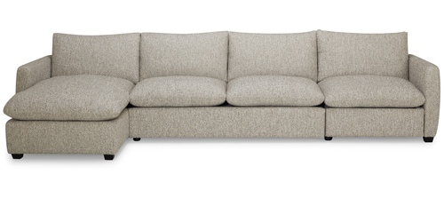 Layout Q: Three Piece Sectional 135" wide