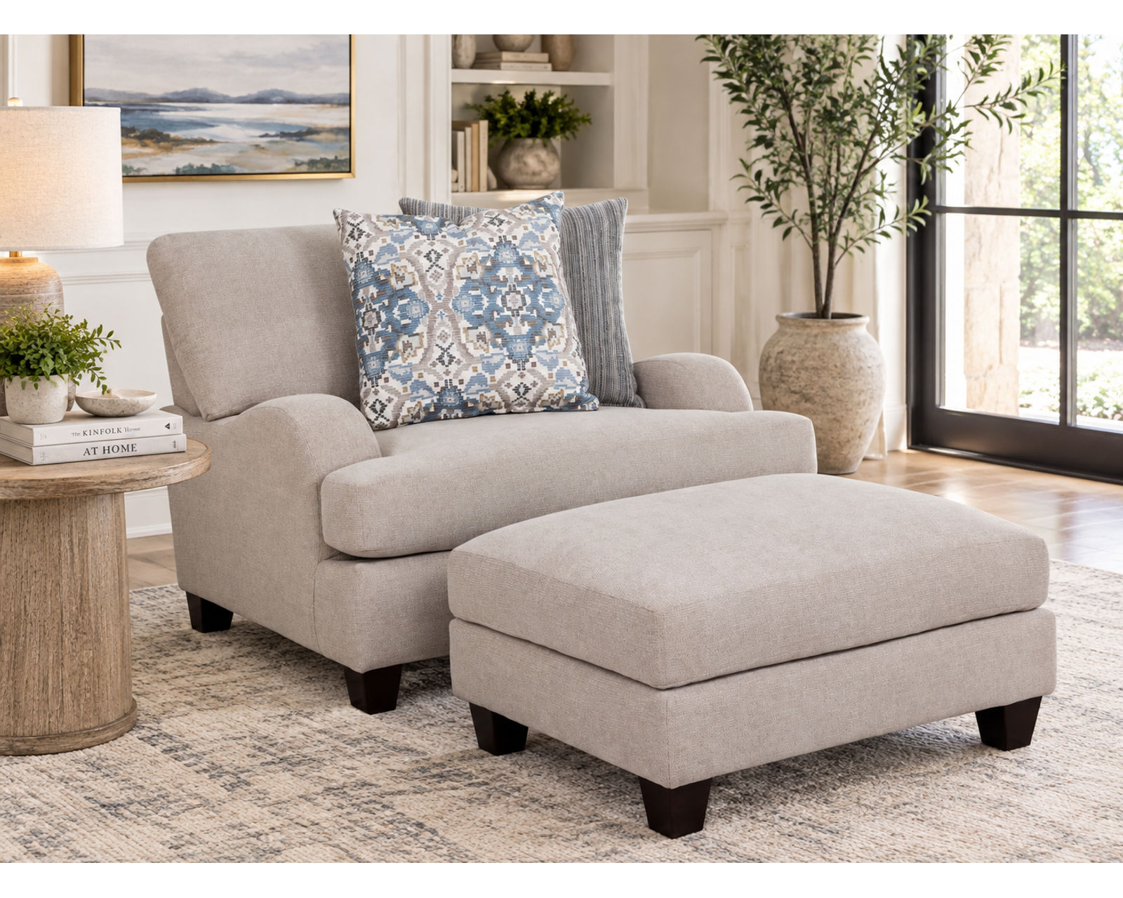 Nori 93" Sofa (Light, Relaxed Style. Comfort Made for Everyday Living) - The Designer Look—Without the Designer Budget.