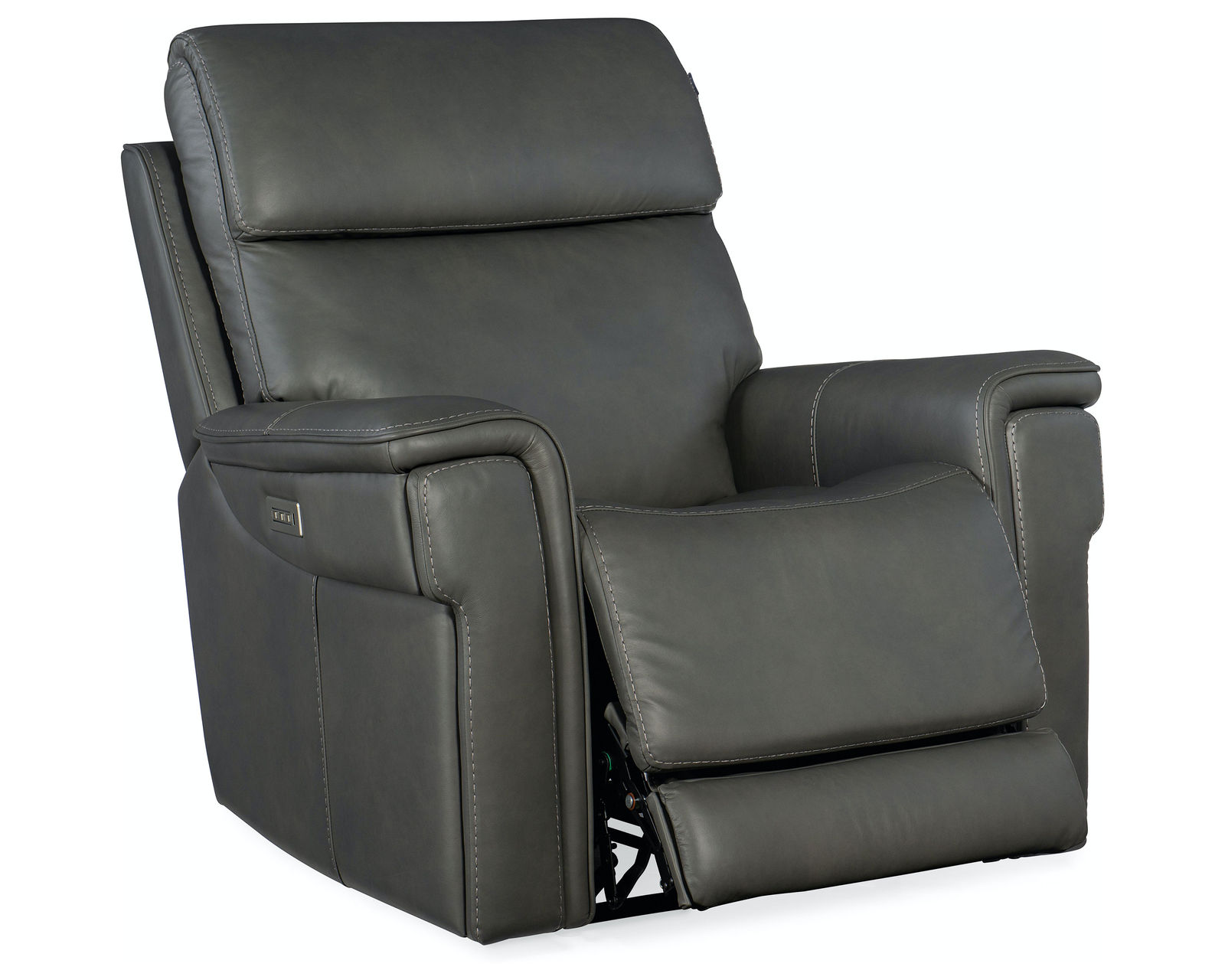 Lyra Zero Gravity Power Loveseat with Power Headrest (Gray) In stock - Lyra Zero Gravity Power Recliner with Power Headrest