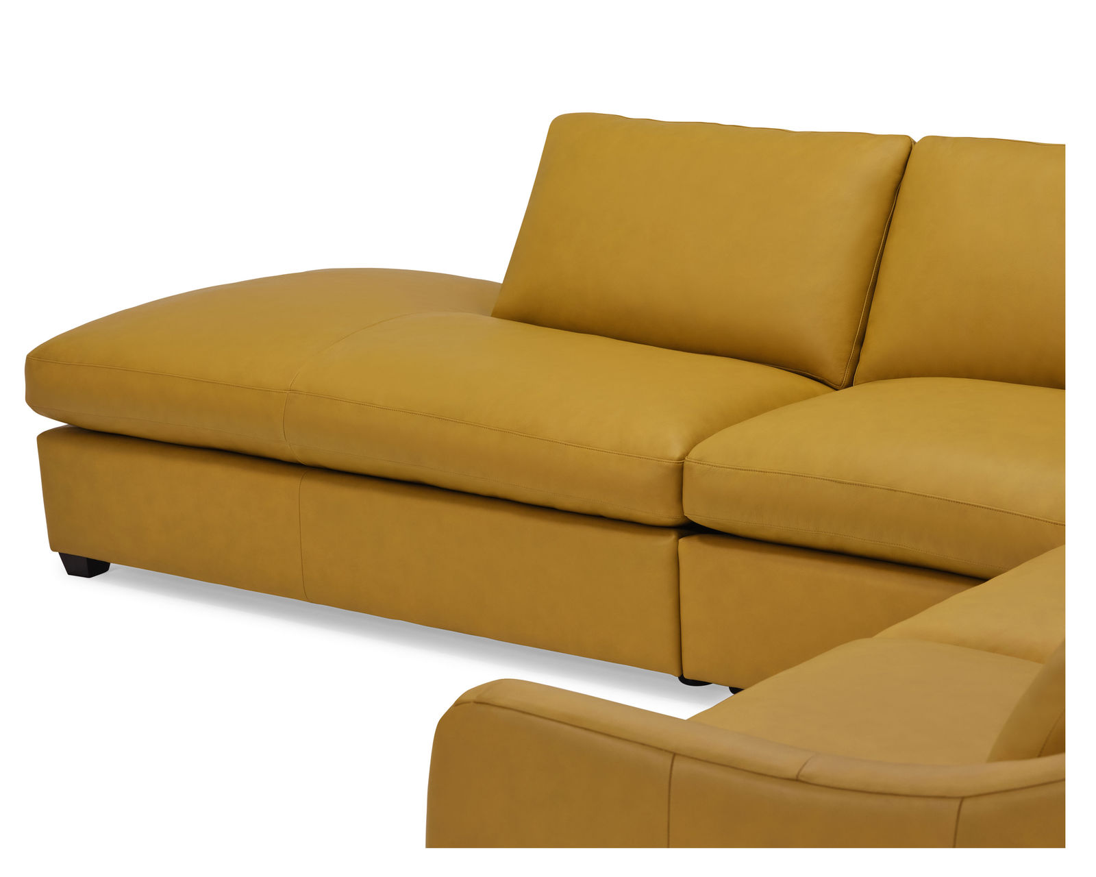 Madison 77658 Modern English Sectional  (+100 leathers)