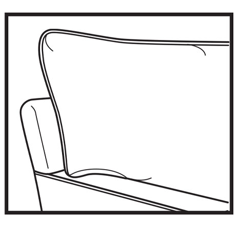 1: Bed Cushion Attached