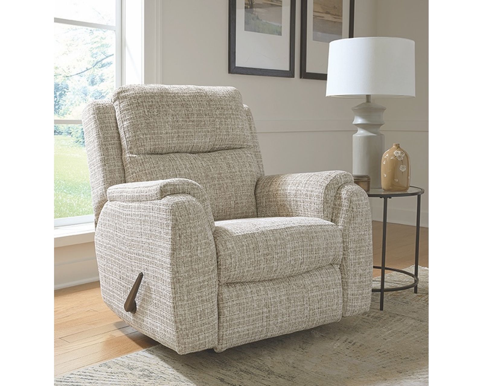 Ashton EZ1R00 Recliner (3 Mechanisms) 100 Standard and Performance Fabrics - Available as a Wallhugger, Rocker and Swivel Glider Reclining Mechanisms