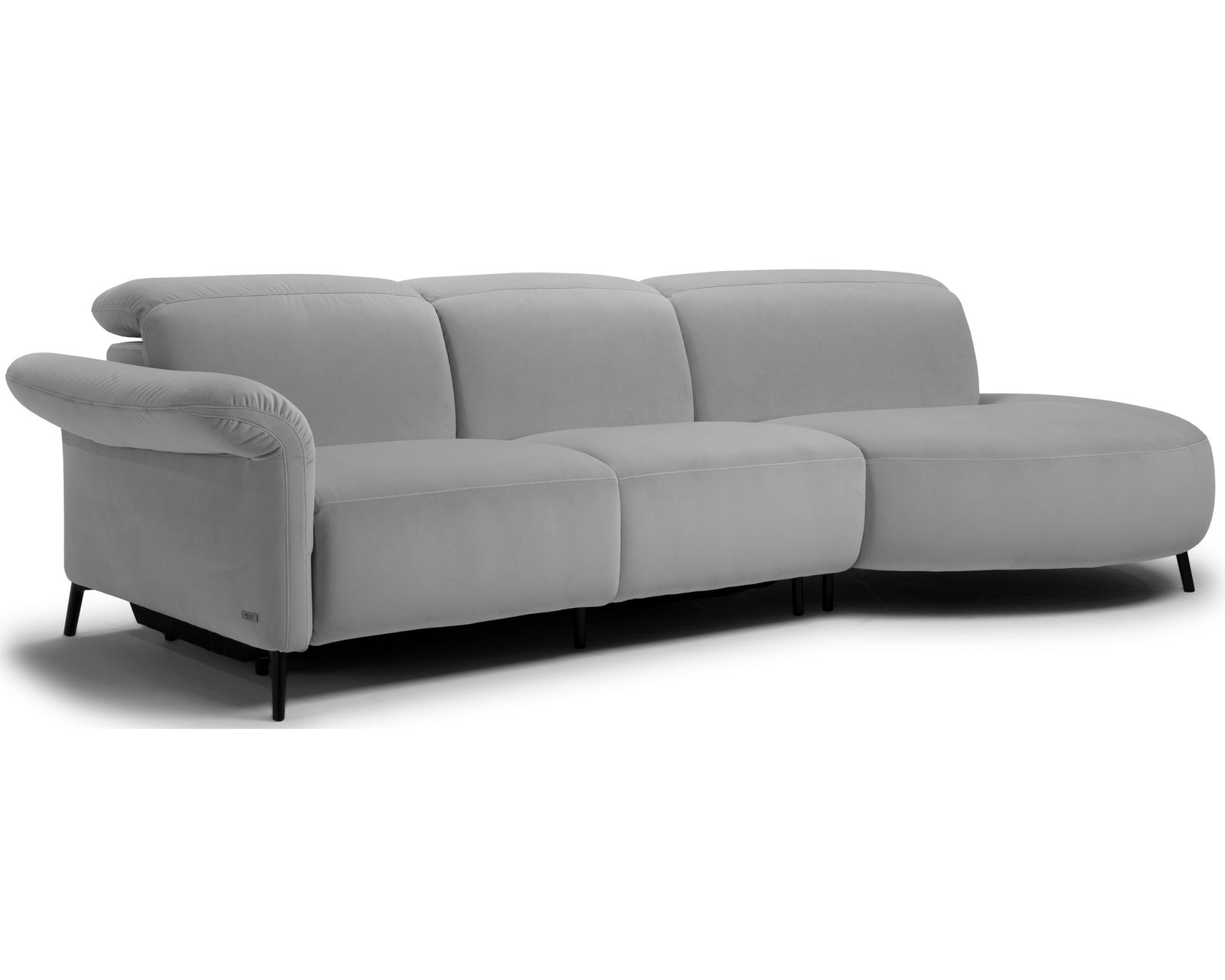 Venezia C300 Sectional (+50 leathers) - Layout D: Three Piece Sectional 52" x 127"