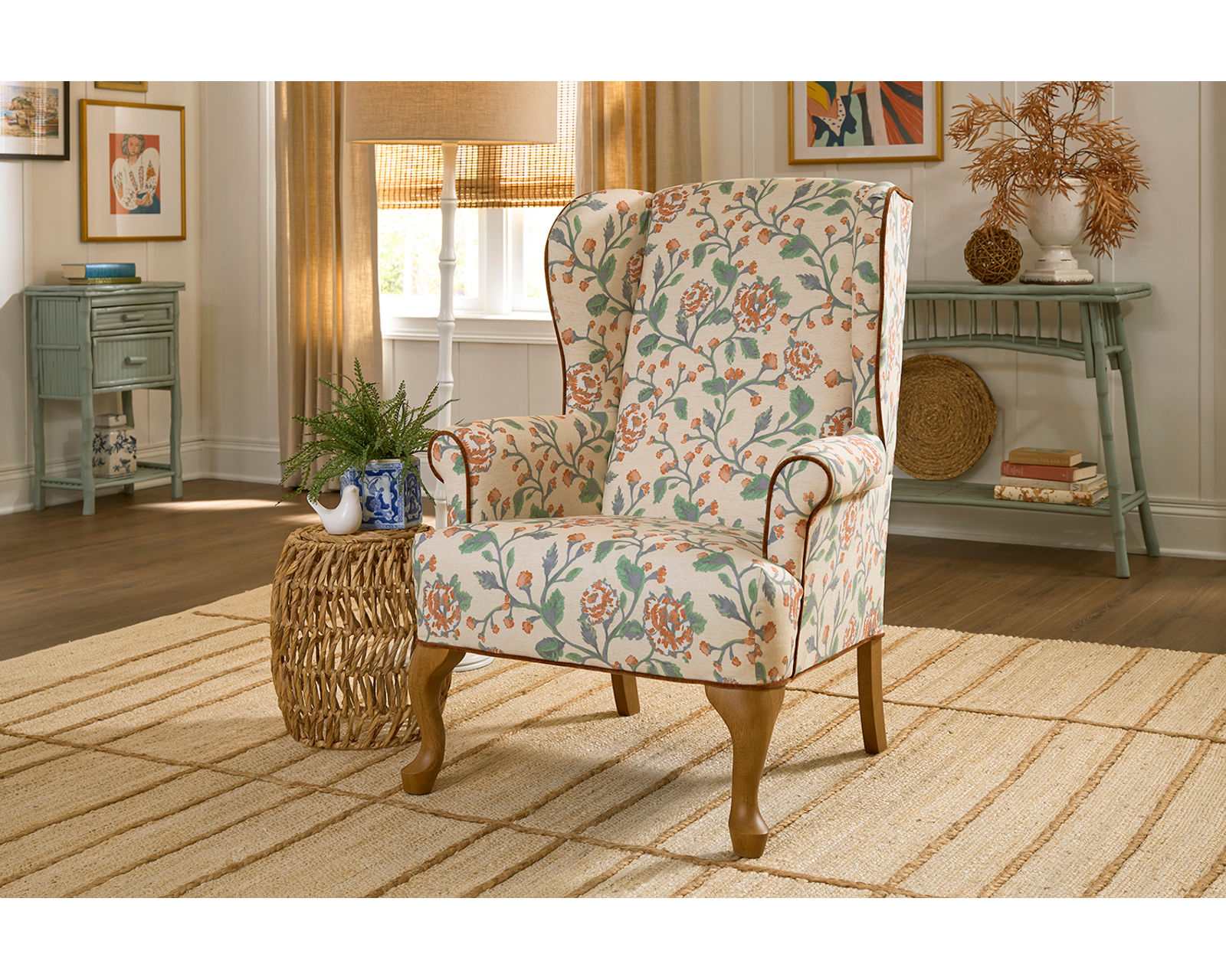 Erin & Ben Isadore Wing Back Chair (+50 exclusive fabrics) - Furniture with Character. Comfort with Purpose.