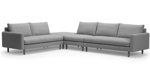 Layout K: Four Piece Sectional 102" x 133"
