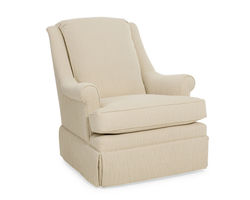 Holden Skirted Chair - Swivel Available  (+75 fabrics)