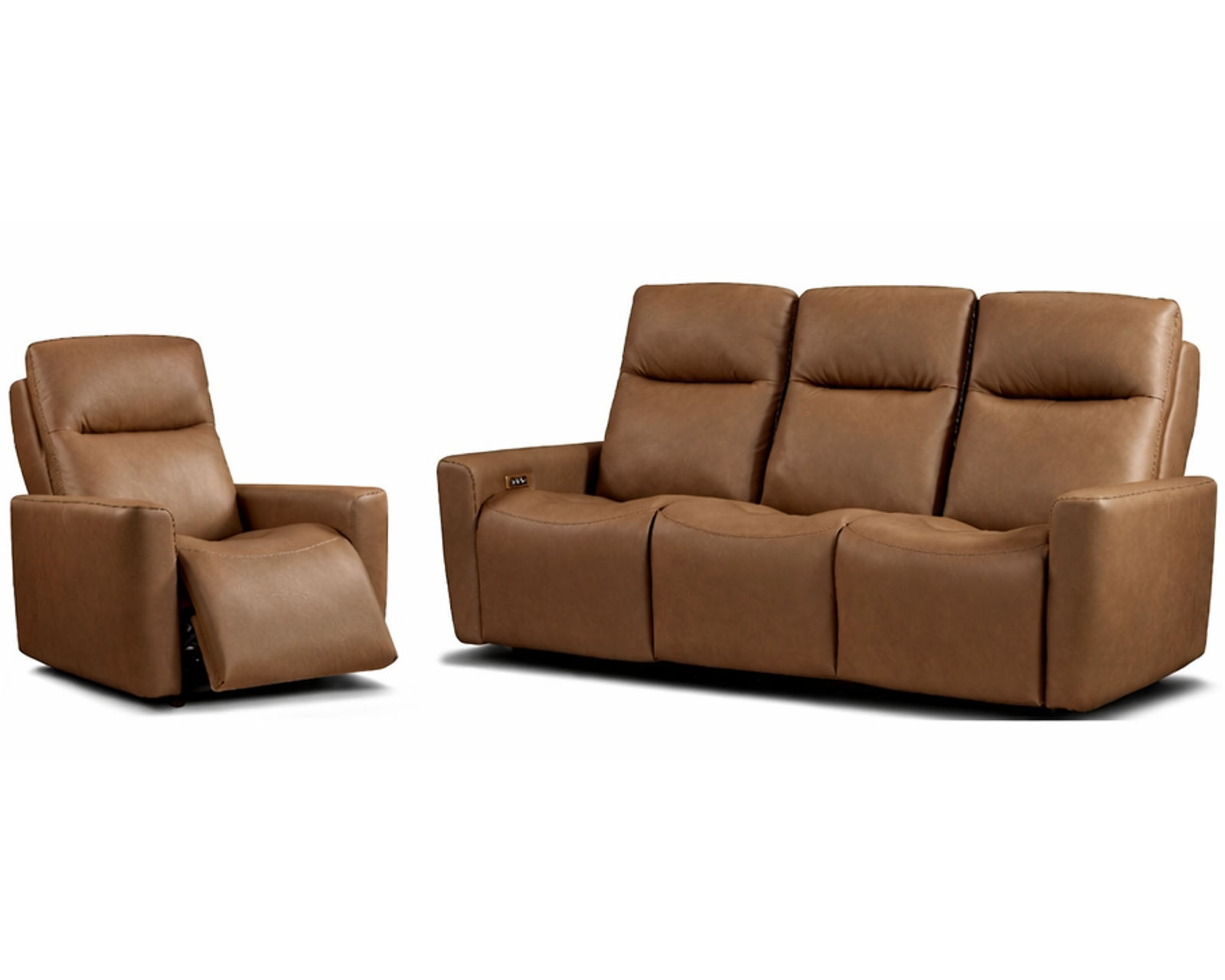  Ellie Reclining Sofa — Available in Standard & Wide Cushions, 140+ Leather Options, and 82", 85", or 114" Widths - Built Stronger. Feels Better. Lasts Longer.