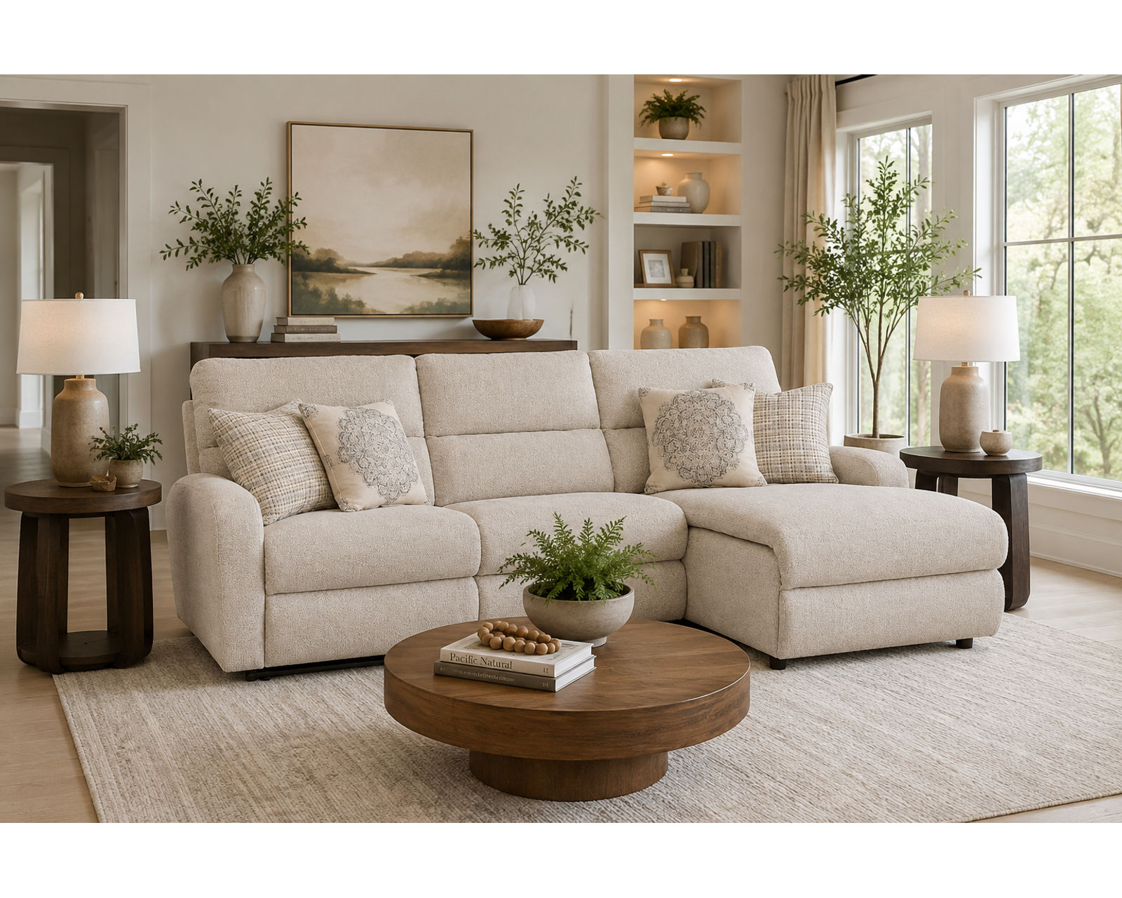 McPherson Lay Flat Modular Reclining Sectional - Best Seller - Experience the Catnapper Difference.