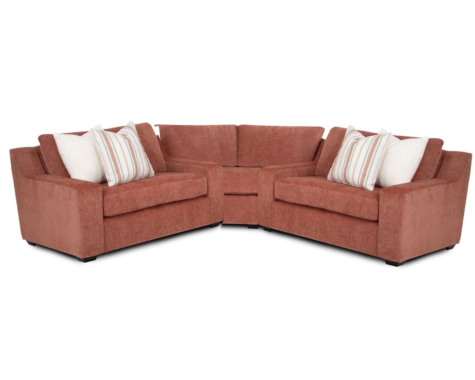 Dahlia 814 Three Piece Sectional (Modern Versatility. Deep Comfort) - Layout A: Three Piece Sectional 114" x 114"