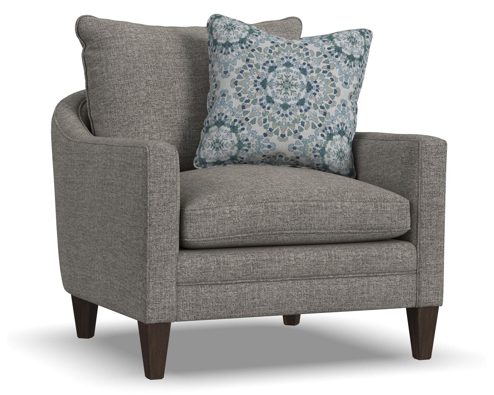 Eleanora 85" or 98" Sofa (+90 fabrics) 7571 - Eleanora Accent Chair