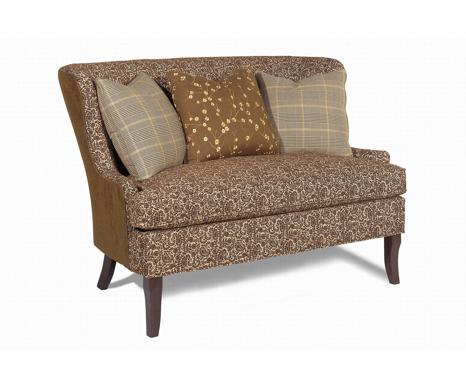 Cannon 55" Settee (Performance fabrics) P095030BD - 100% Dacron polyester encased back cushion