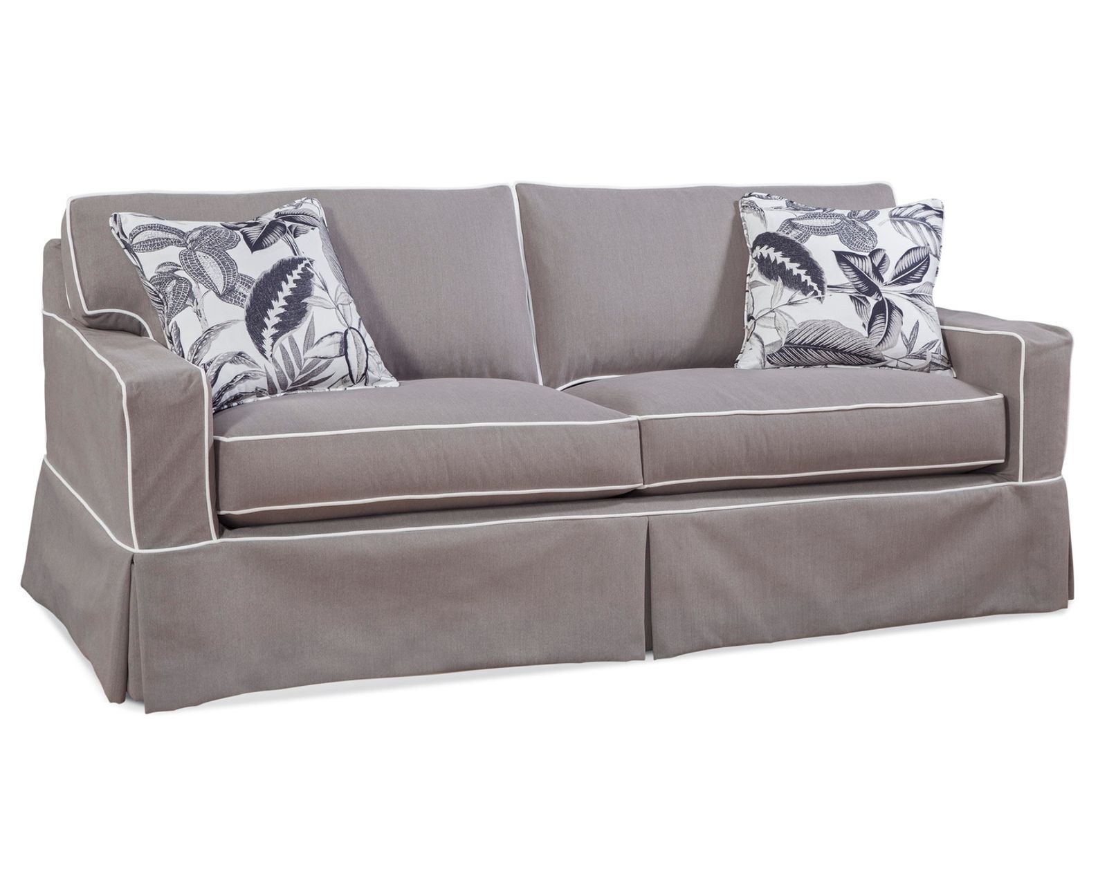 Gramercy Park Slipcover Sofa (74" - 81" - 92") +69 fabrics - Gramercy Park Slipcover 81" Sofa (Two cushions)