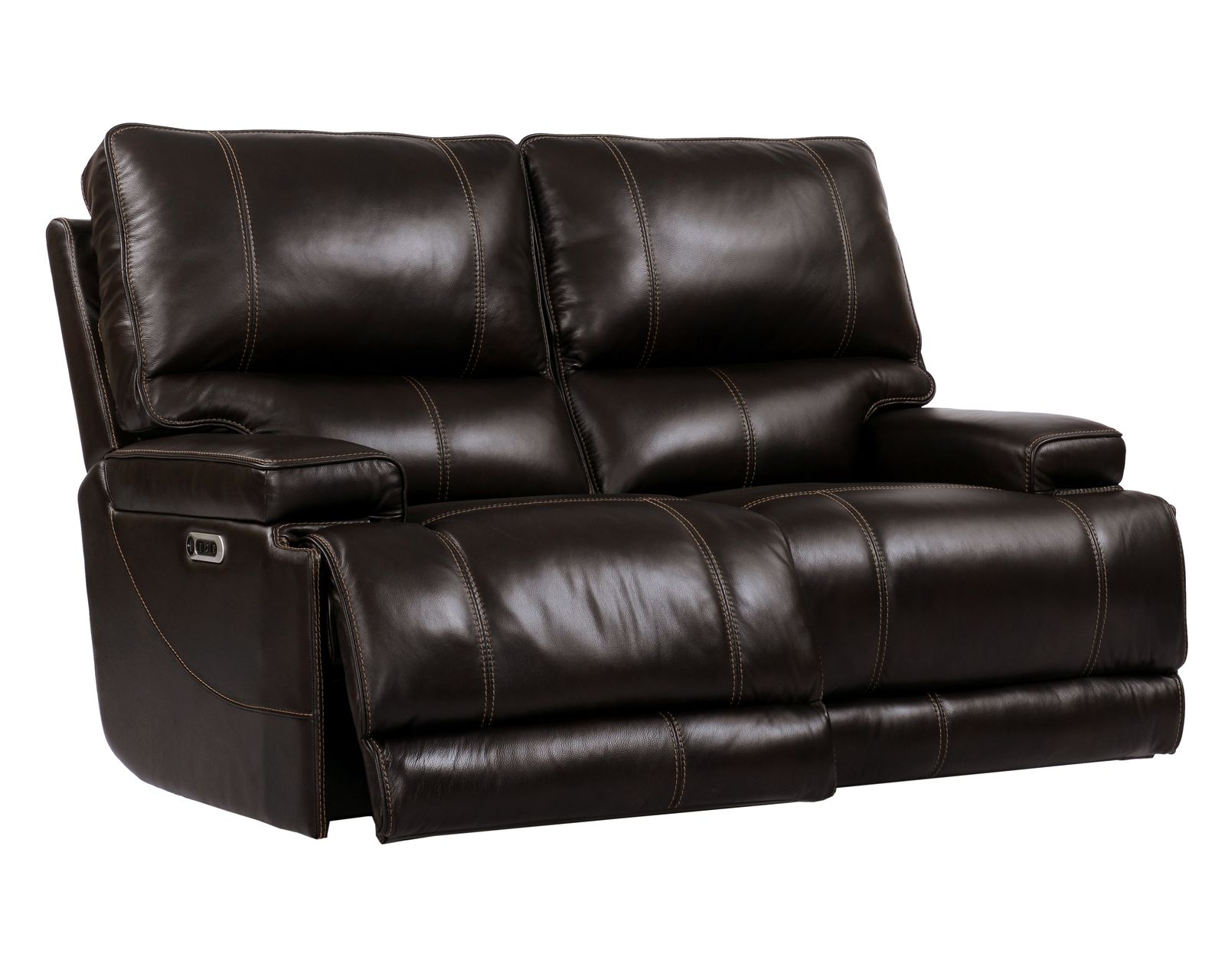 Whitman FreeMotion Cordless Power Headrest Power Recliner (Battery Operated) Coffee (In stock - Fast shipping) - Whitman Cordless Power Headrest Power Reclining Loveseat