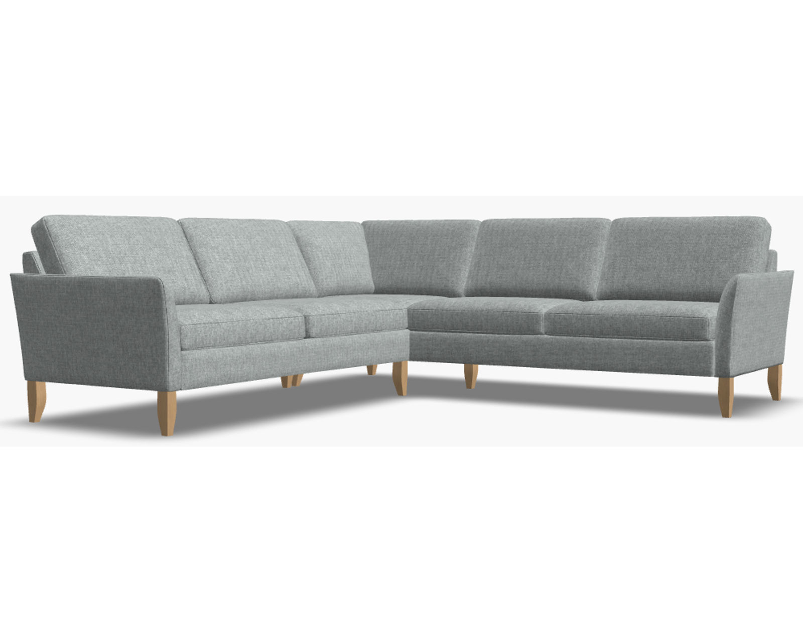Soren 77172 Flared Arm Sectional (+50 fabrics)