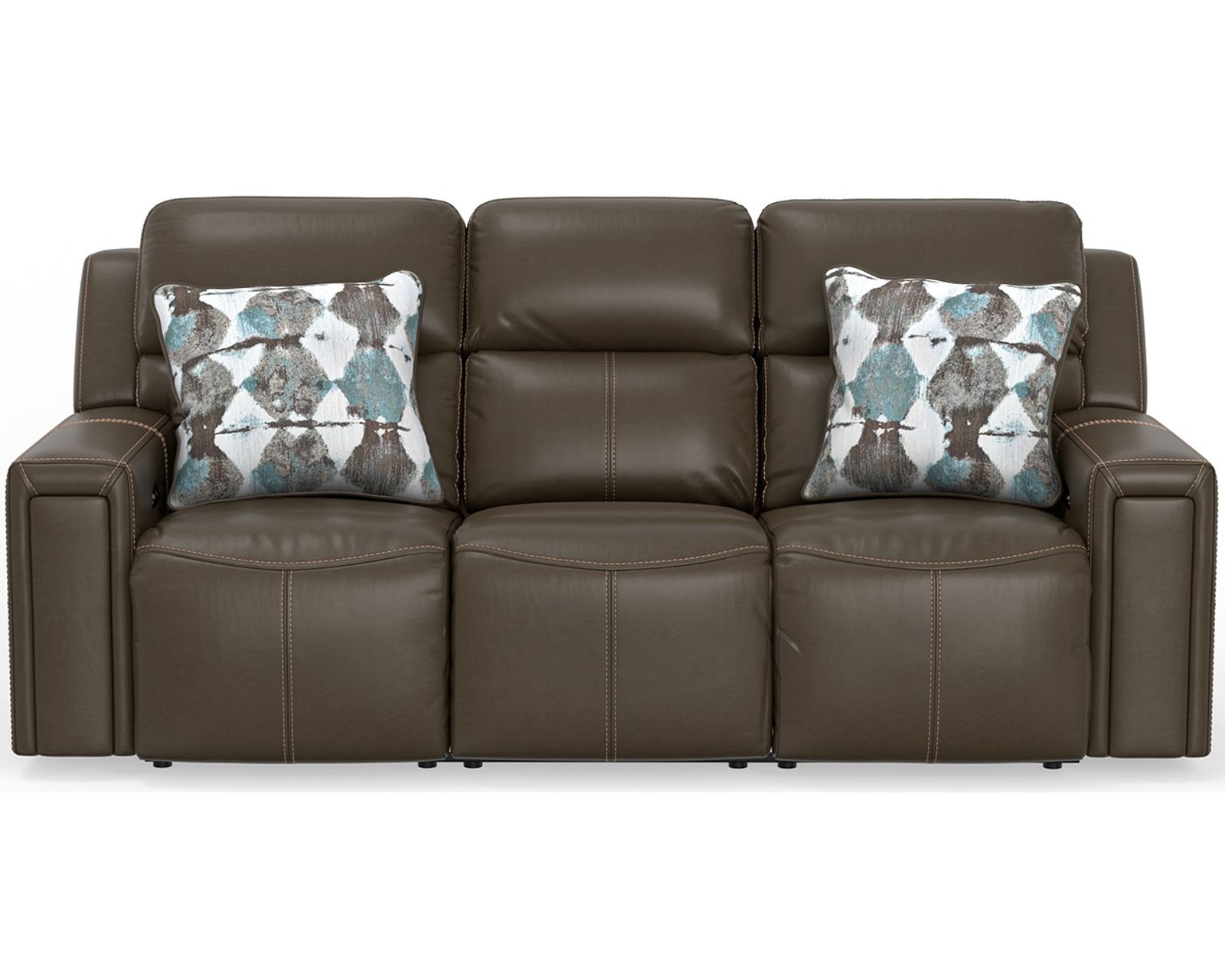 Arezzo 87" Zero Gravity Power Headrest Power Reclining Leather Sofa (Two colors) - Arezzo 87" Zero Gravity Power Headrest Power Reclining Sofa