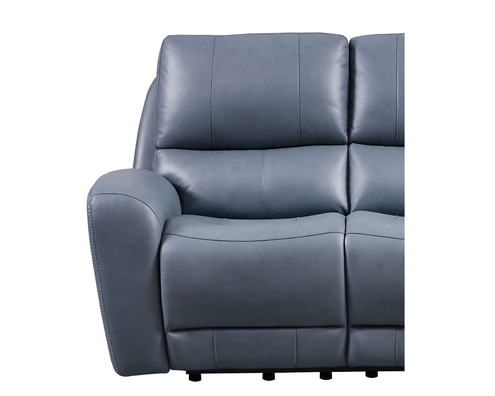 Bel Air Leather Power Headrest Power Reclining Sofa