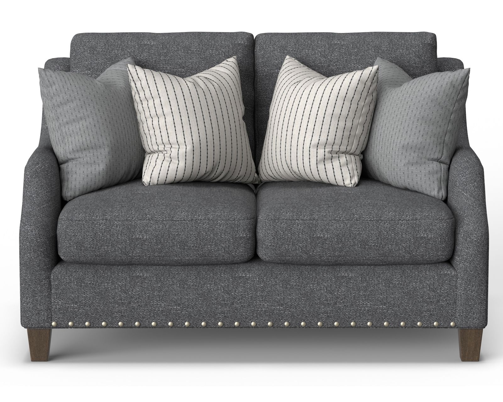 Gianna 7824 Chair (+100 fabrics) - Gianna Nail Head Loveseat