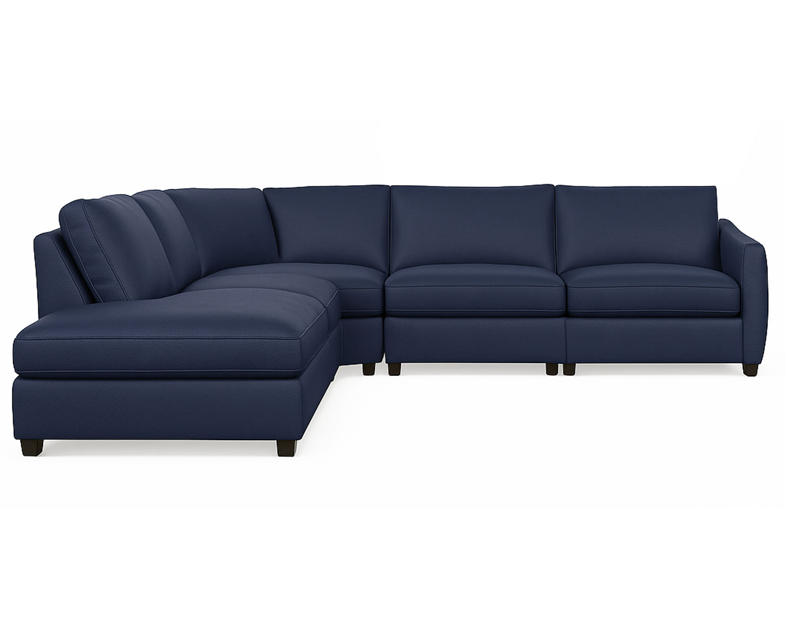 Charli 77743 Sectional (+100 leathers) - Layout F: Four Piece Sectional 99" x 143"