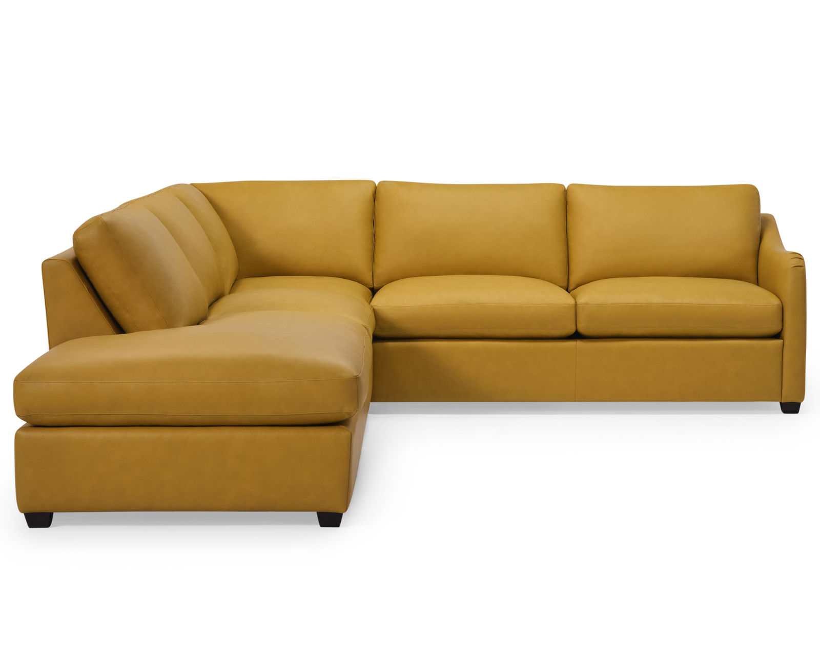 Madison 77658 Modern English Sectional  (+100 leathers)
