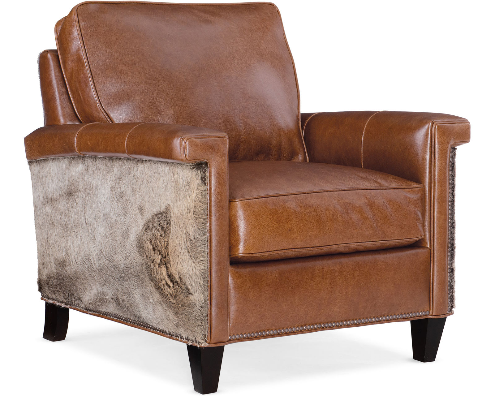 Bradington Young Mallory 774 Sofa (12 leathers) 8-Way Hand Tie - Mallory Stationary Chair 8-Way Hand Tie
