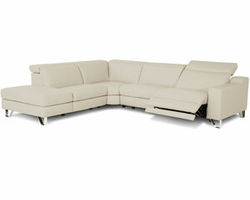 Tabor 44003 Power Headrest Power Reclining Sectional (+100 leathers)