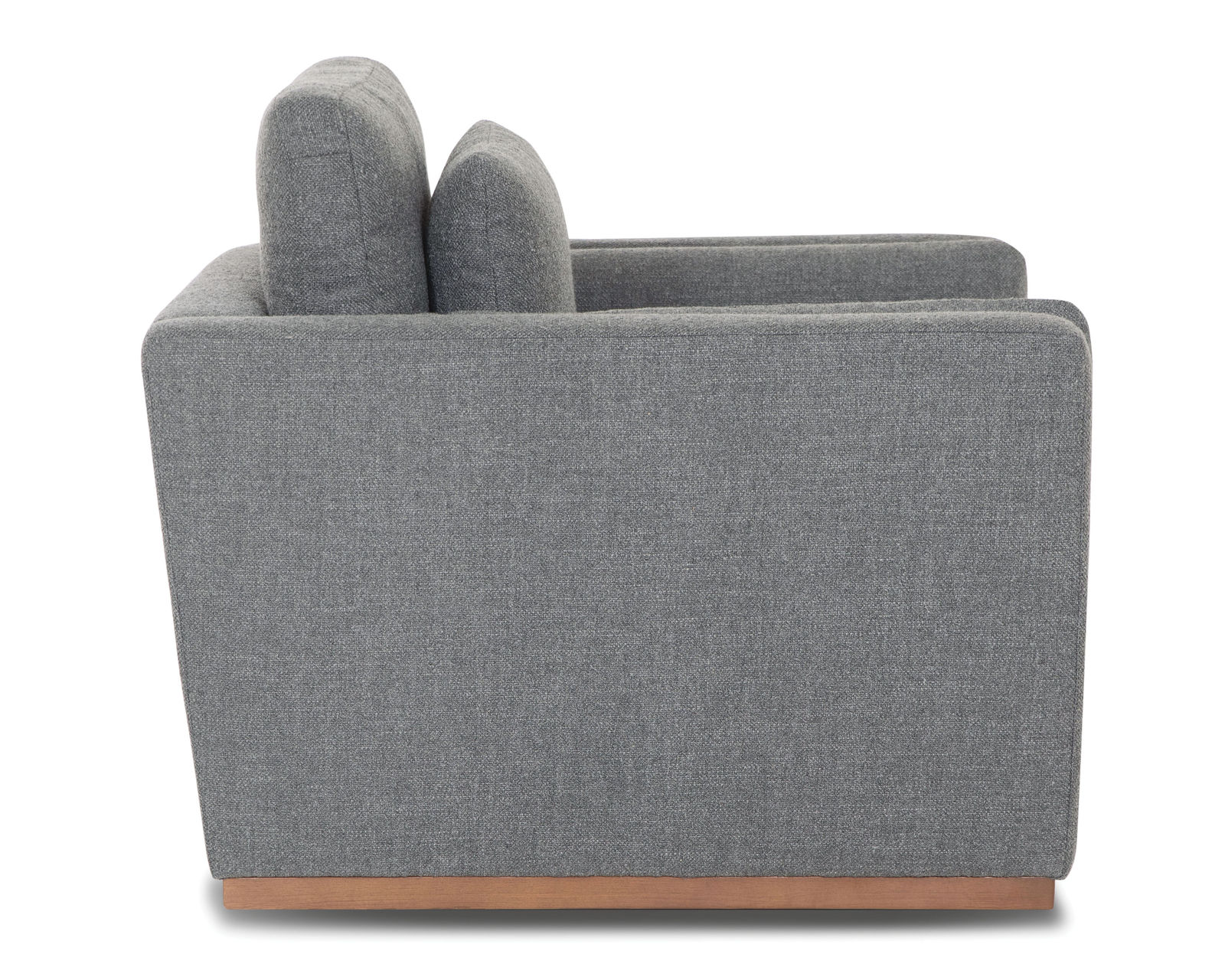 Shea 77646 Stationary 73" - 90" Sofa (Color choices) - Shea Chair 1/2 in Fabric - Panko Carbon