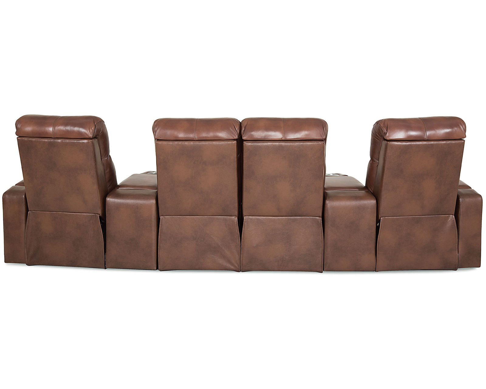 Paragon 41417 Power Reclining Home Theater Sectional (+200 colors) - Layout I: Three Piece Home Theater Sectional Curved 138" Wide