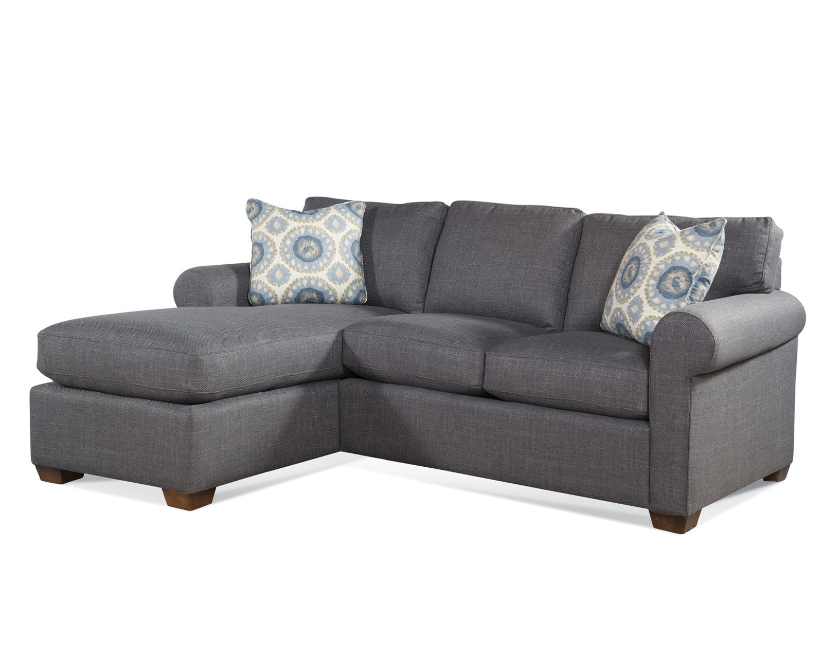 Bedford Stationary Sectional (+69 fabrics) - Layout A: Two Piece Sectional 68" x 86"