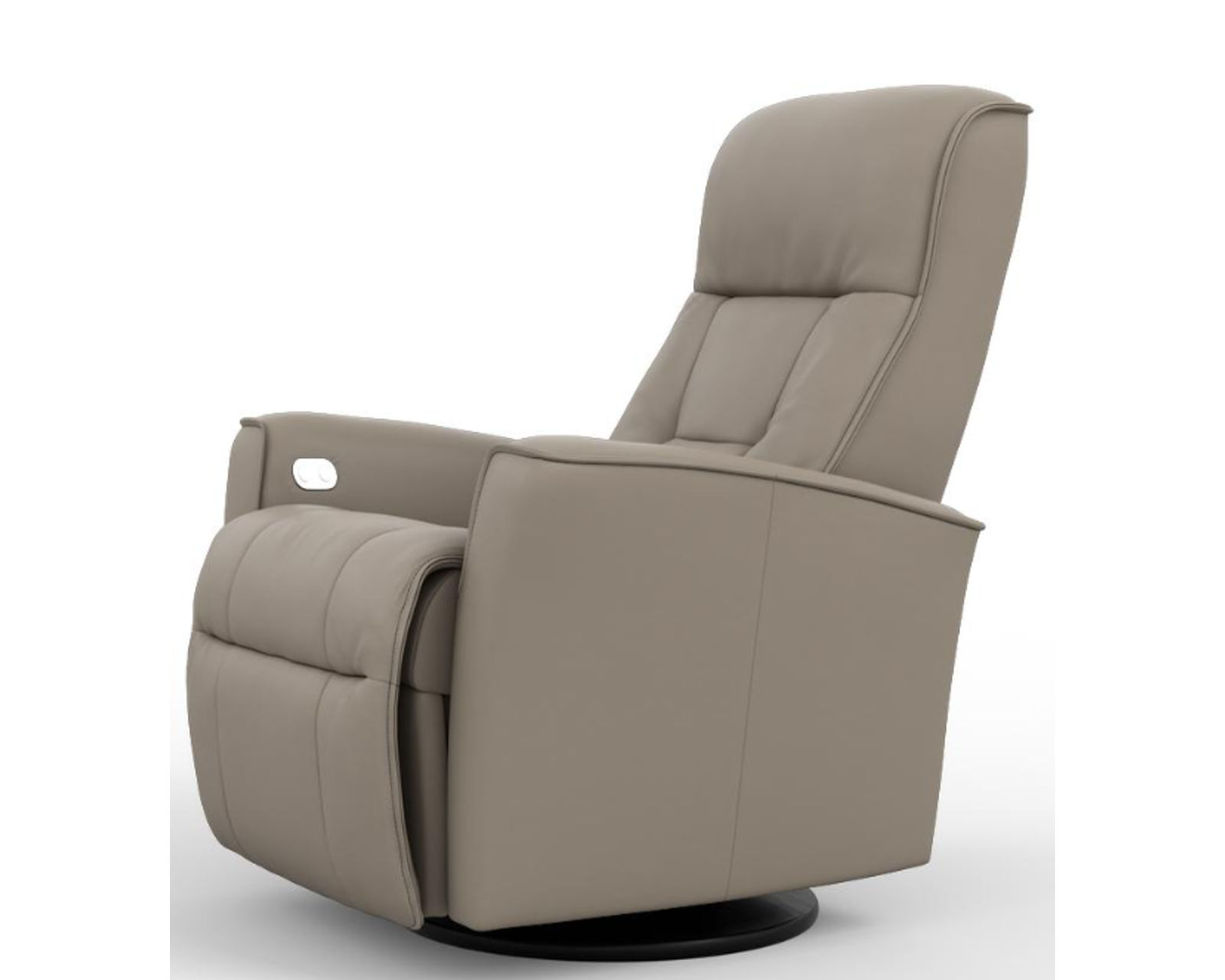 Harstad Power Swivel Glider Relaxer Recliner Fog (In stock - Fast shipping) - Harstad Swivel Glider Power Relaxer Recliner Fog (In stock - Fast shipping)