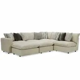 Layout D: Seven Piece Sectional 118" x 74"