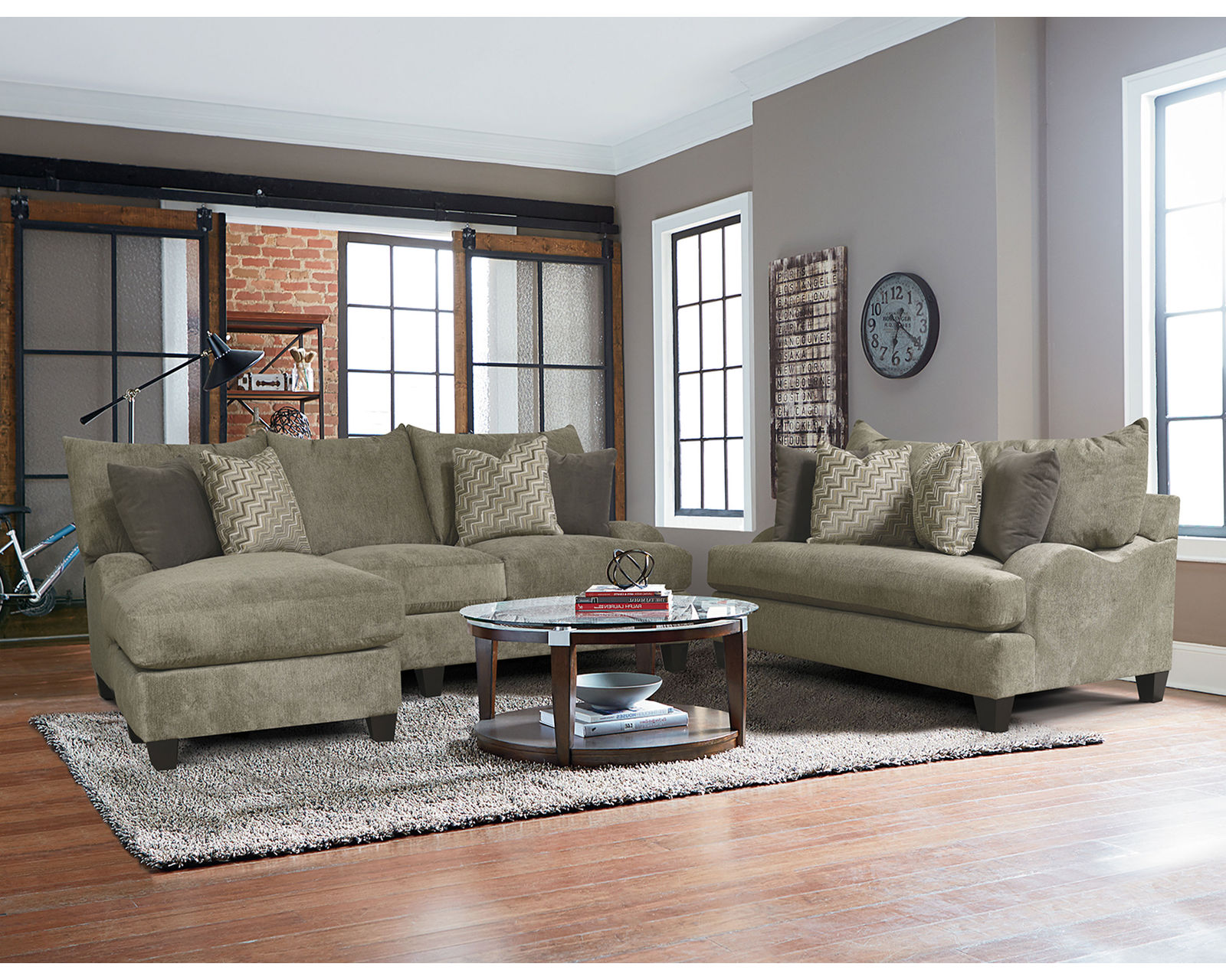 Catalina Sofa Chaise  (+100 Standard and Performance Fabrics) - Crafted with Care. Styled for Living.