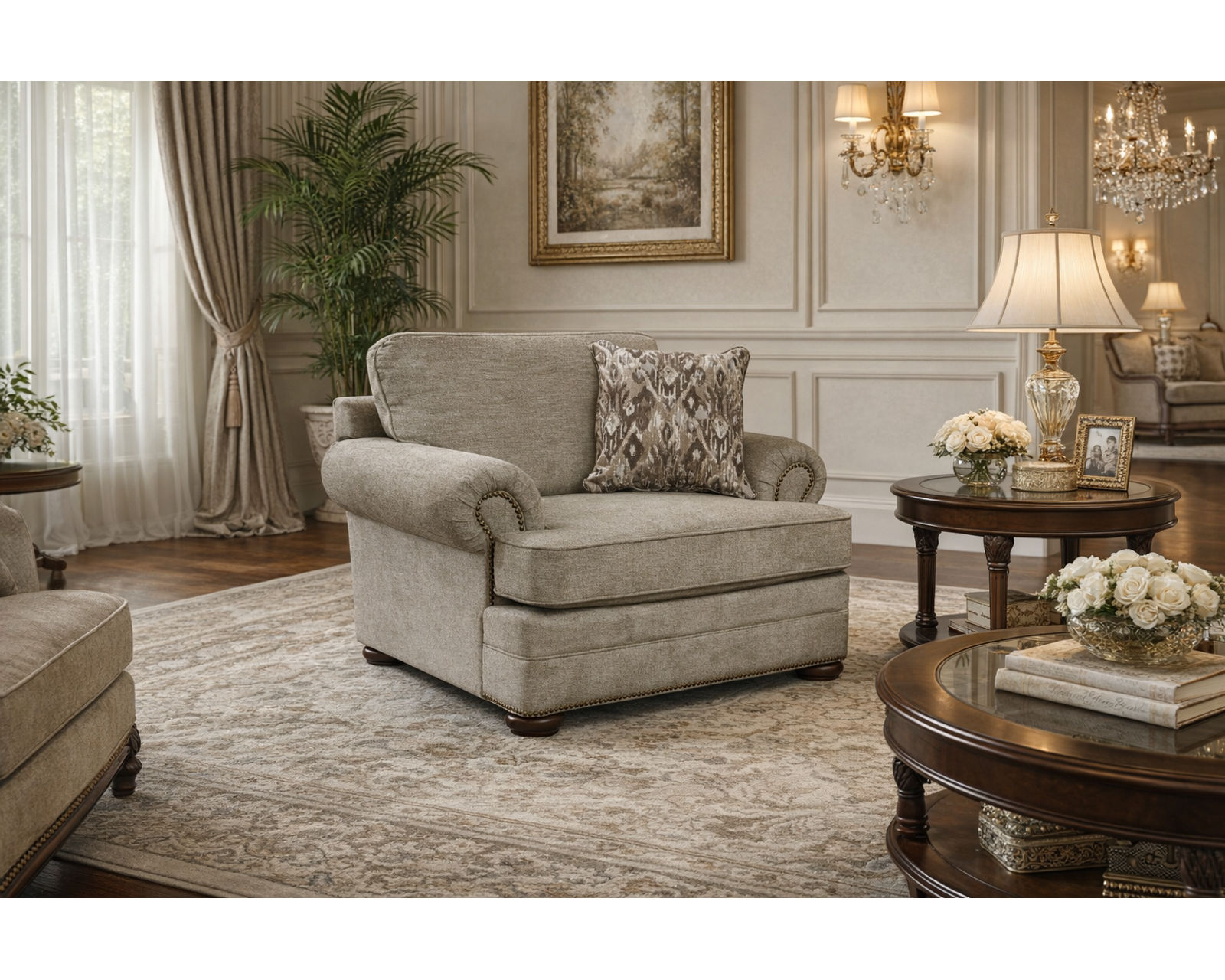 Knox 96" Sofa  (+100 Standard and Performance Fabrics) - 100 Standard and Performance Fabrics