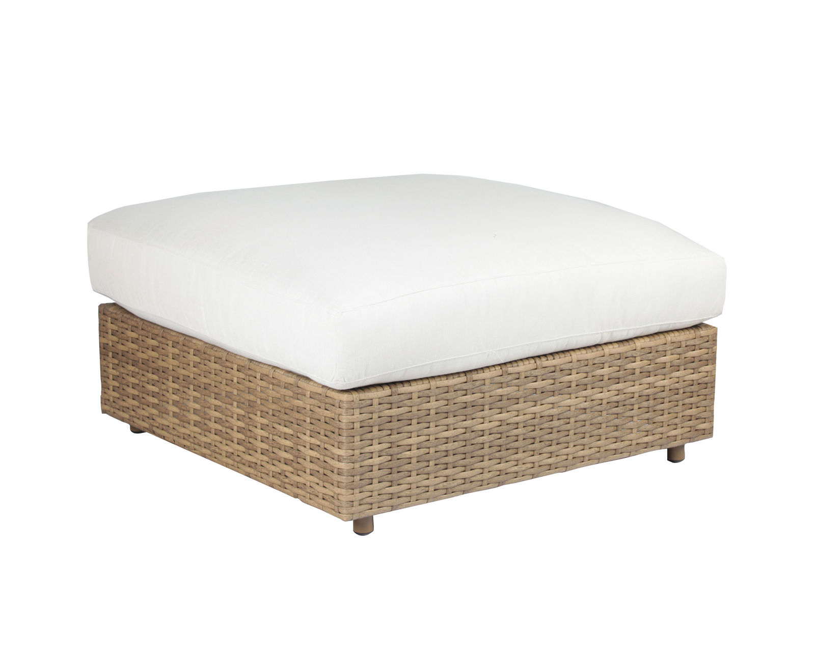 Campbell Outdoor Sectional (Made to order fabrics) - Campbell Ottoman