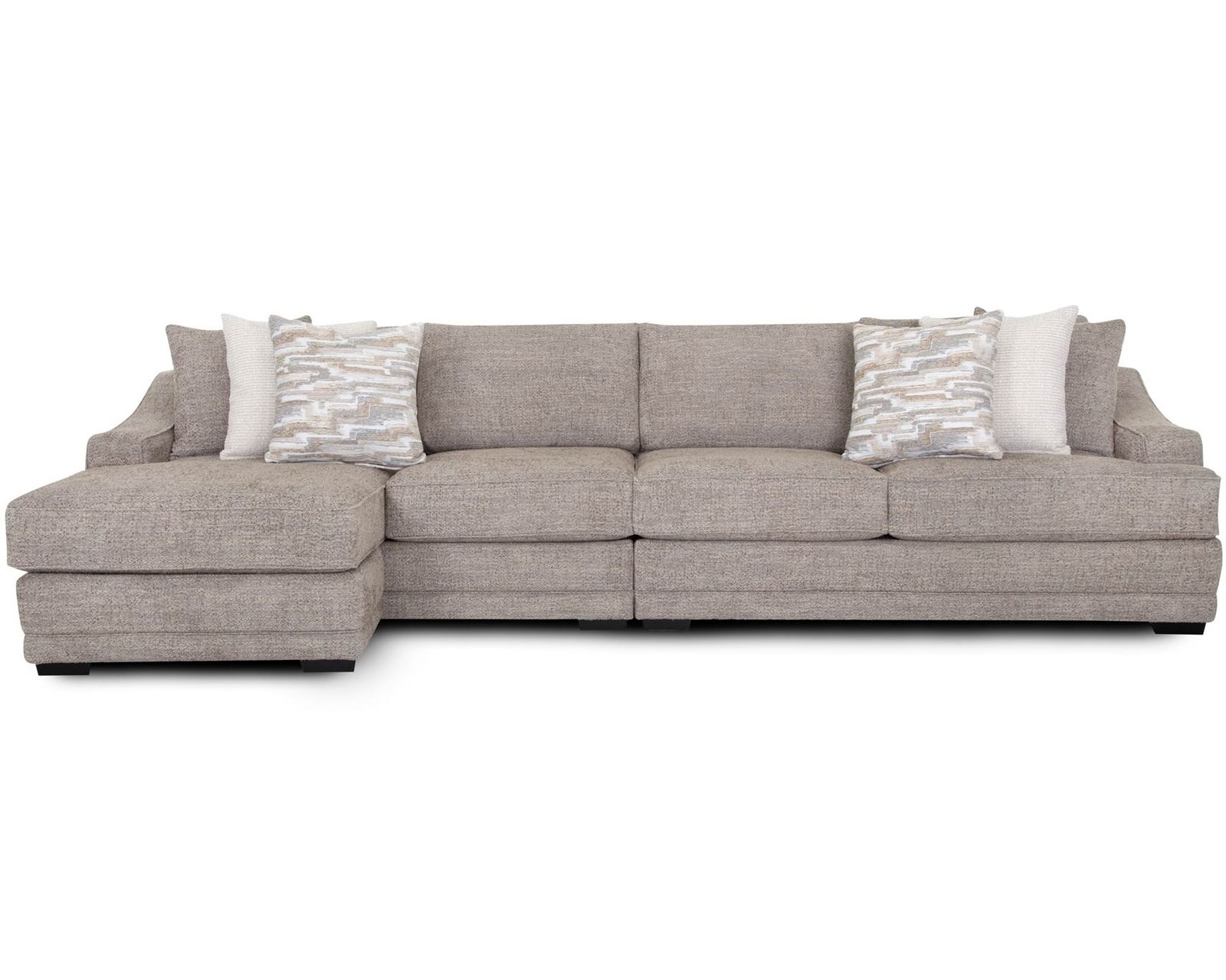 Florence 893 Modular Sectional (One Sectional. Two Chaise Options. Designed to Fit the Way You Live) - Layout B: Two Piece Sectional 62.5" x 160"