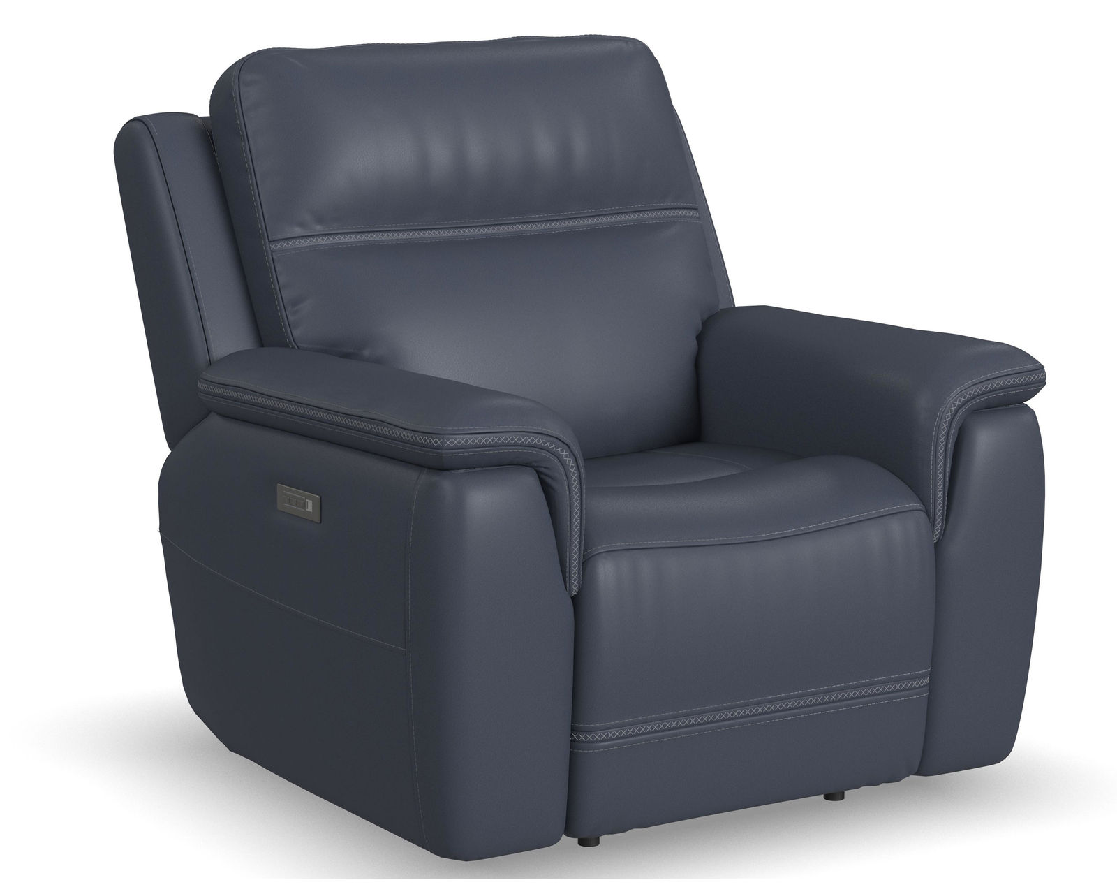 Sawyer Leather Power Reclining Sofa with Power Headrests and Lumbar (009-01) ZERO GRAVITY - In stock