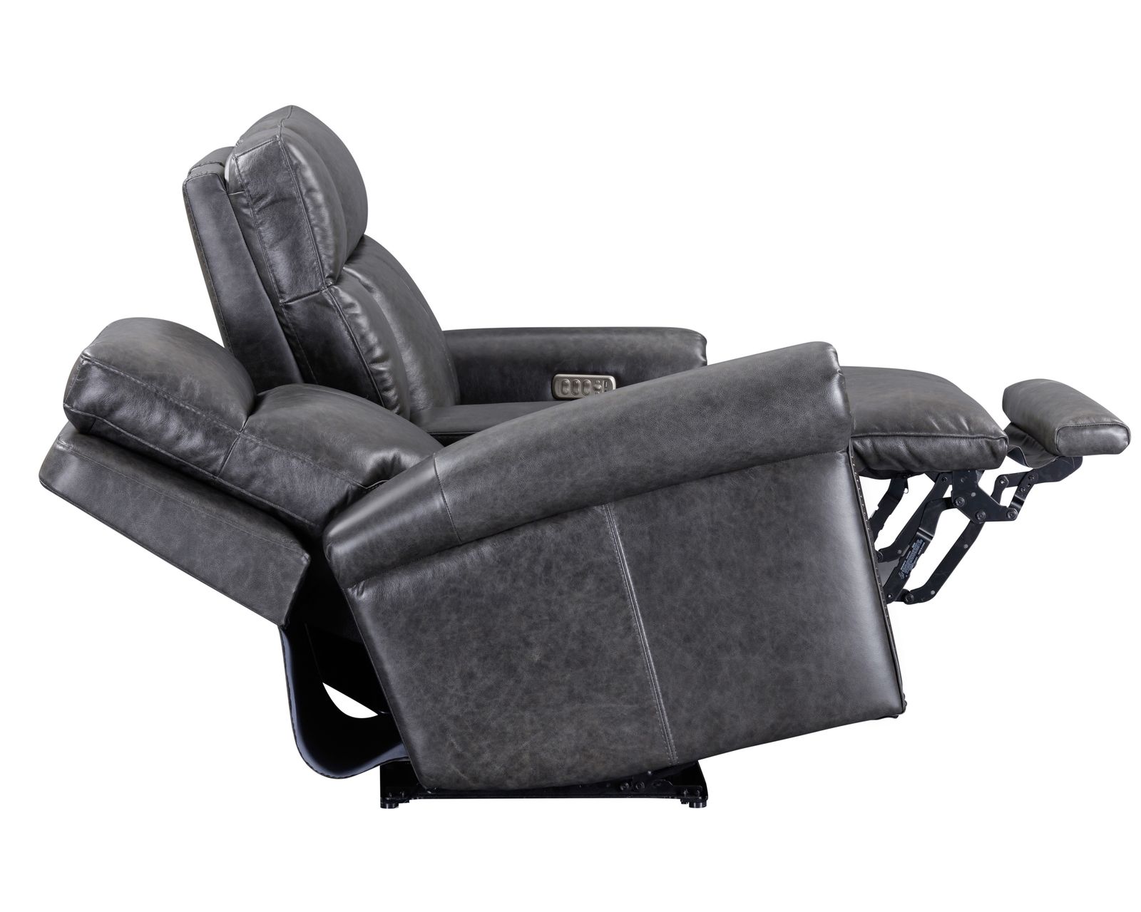 Alexander 1645 Triple Power Reclining Console Loveseat 706-03 (76") 2 colors - in stock - Zero Gravity recline puts you in the ideal position