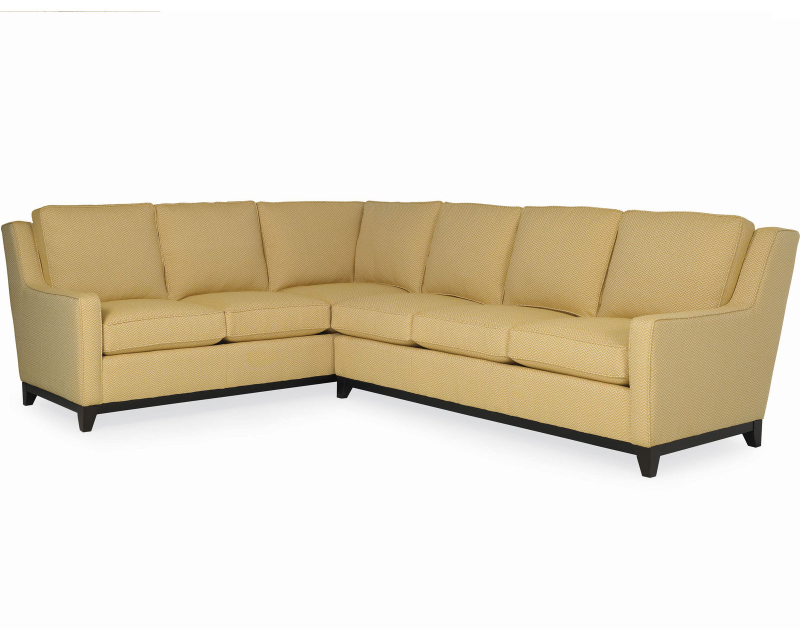 Carter Stationary Sectional (+75 fabrics) - Layout C: Two Piece Sectional (90.5" x 114.5)