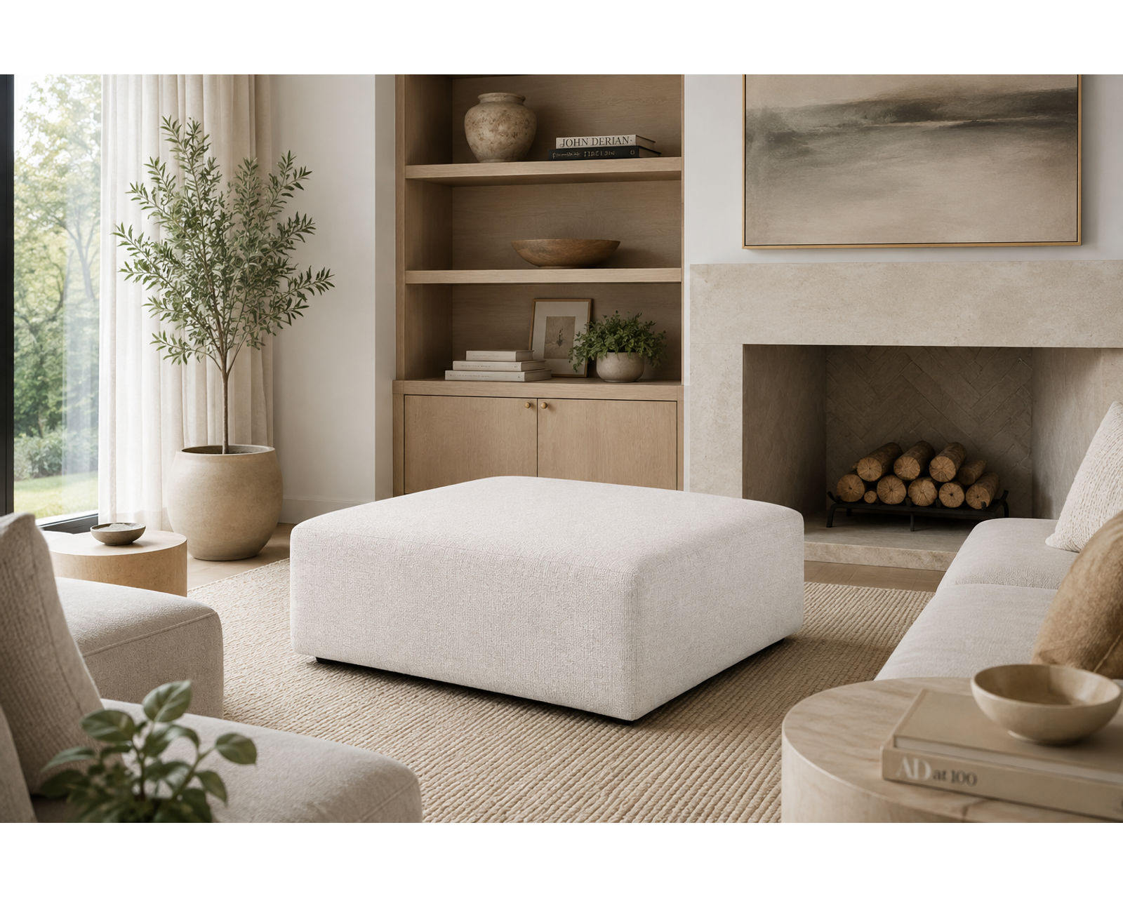 Jude 961 Modular Sectional (Oversized Comfort. Effortless Style) - Designer-Curated Rooms Made Easy.