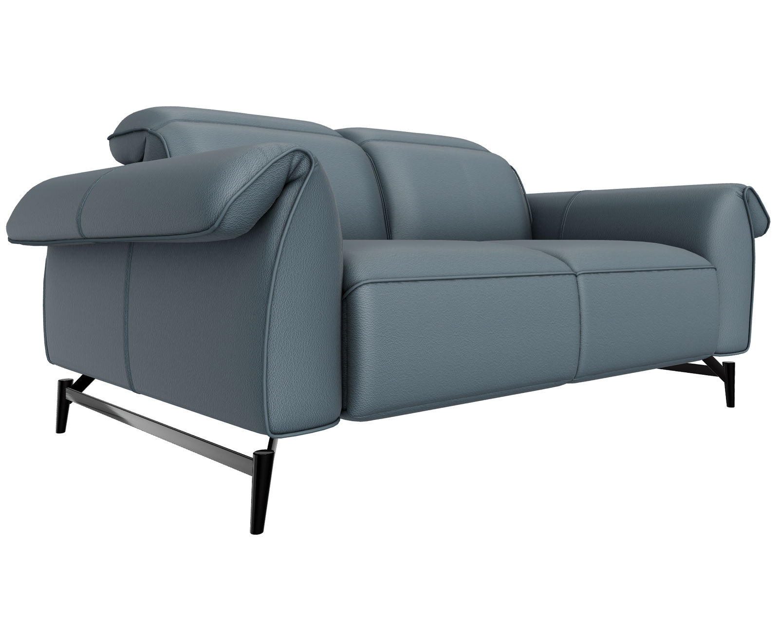 Leggiadro C143 Leather Sofa (93") +50 leathers - Leggiadro 81" Loveseat and a Half