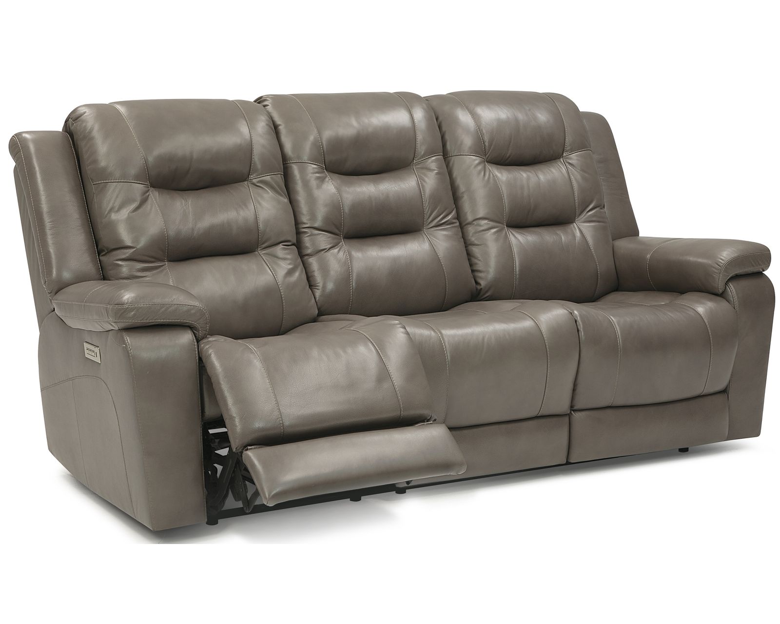 Leighton 41063 Power Headrest Power Reclining Sofa (86") +100 leathers - Leighton 86" Power Headrest Power Reclining Sofa