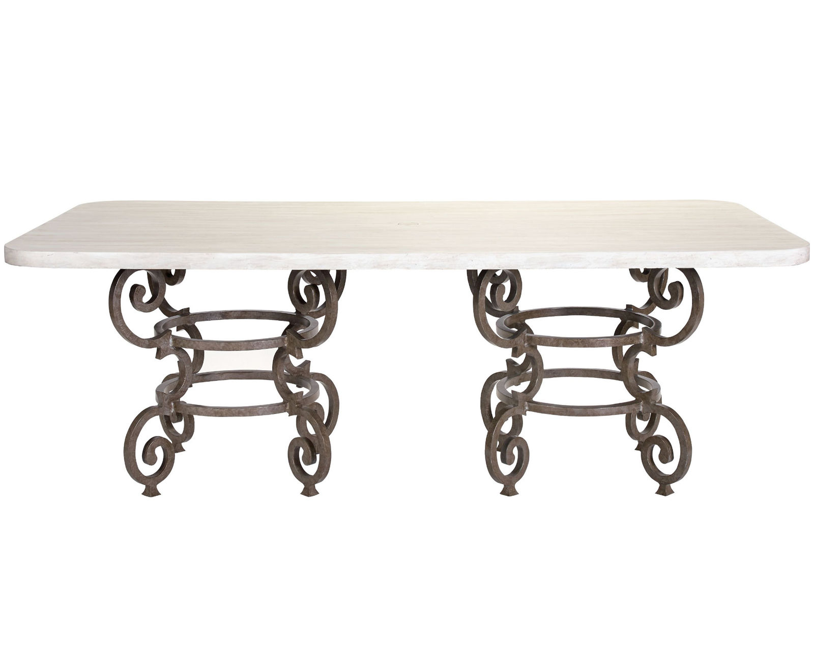 Hemingway 7 Piece Dining Collection (Table and 6 Chairs) - Hemingway Florentine Rectangular Dining Table