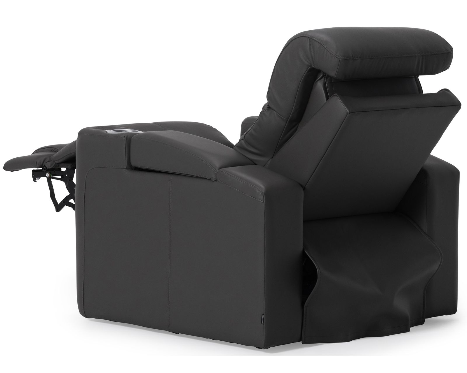 Vivid 41095 Triple Power Home Theater Sectional (+200 colors) - Layout A: Home Theater Recliner 38" Wide