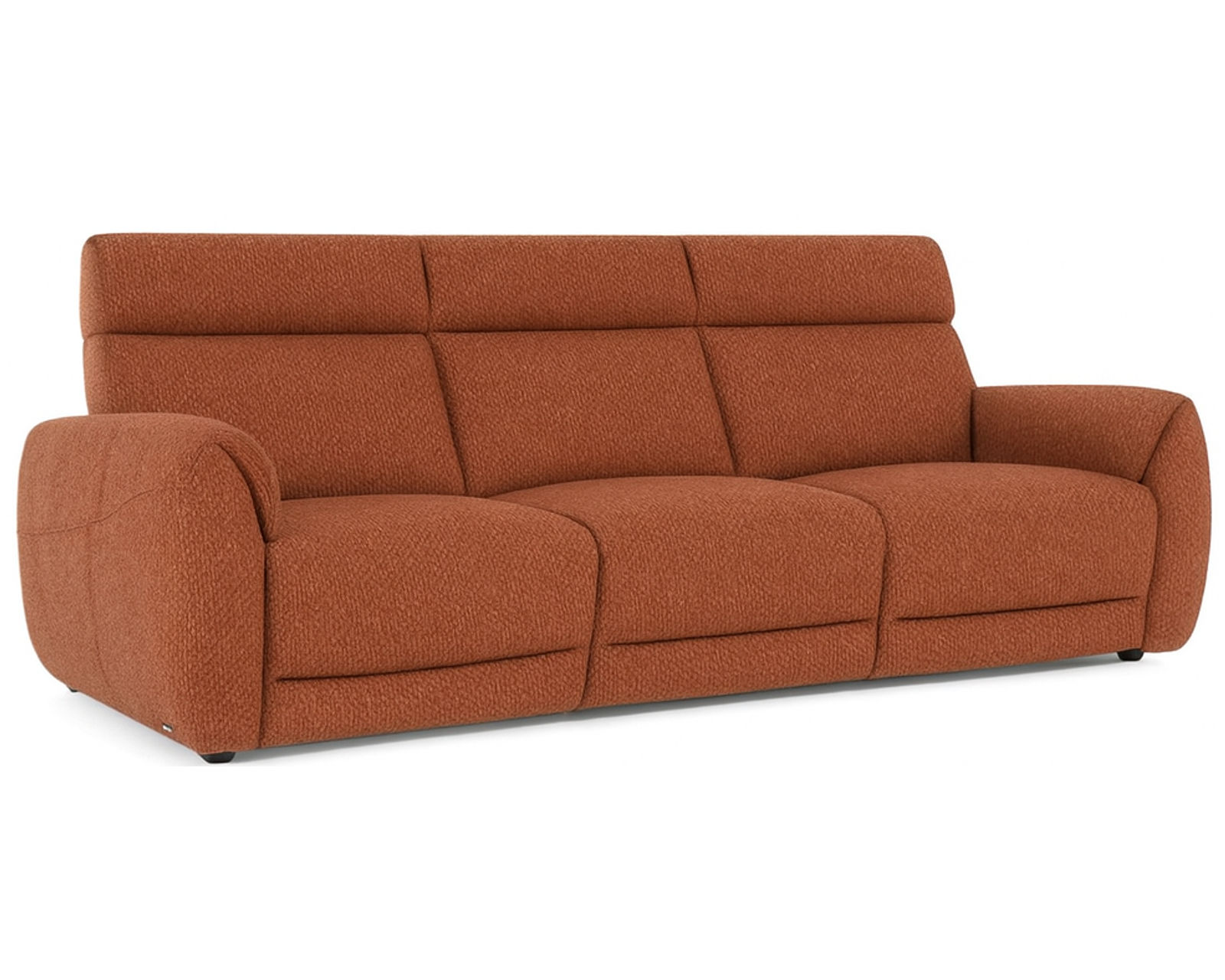 Nuvia C328 Triple Power Reclining Sofa (104") +45 fabrics - Layout A: Nuvia 103" Reclining Sofa