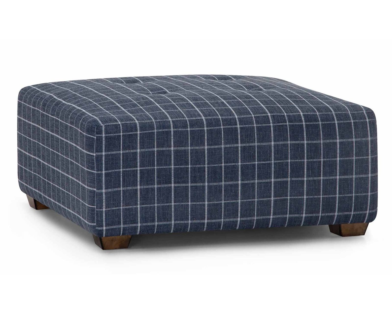 Fletcher Extra Wide 102" Sofa (Grand Scale. Classic Details) - Fletcher 39" Square Cocktail Ottoman