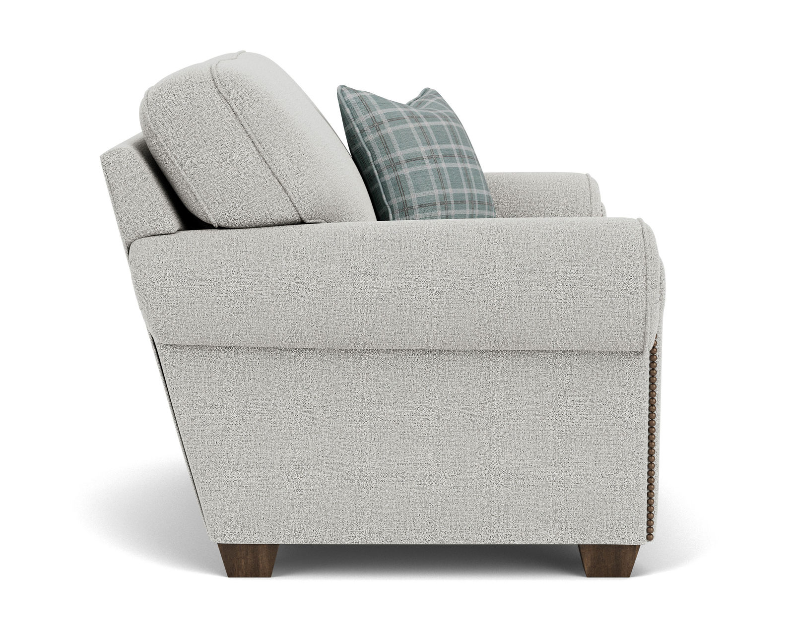 Carson 7937 Sofa (+100 fabrics) 91" - Carson Chair with Nailhead Trim
