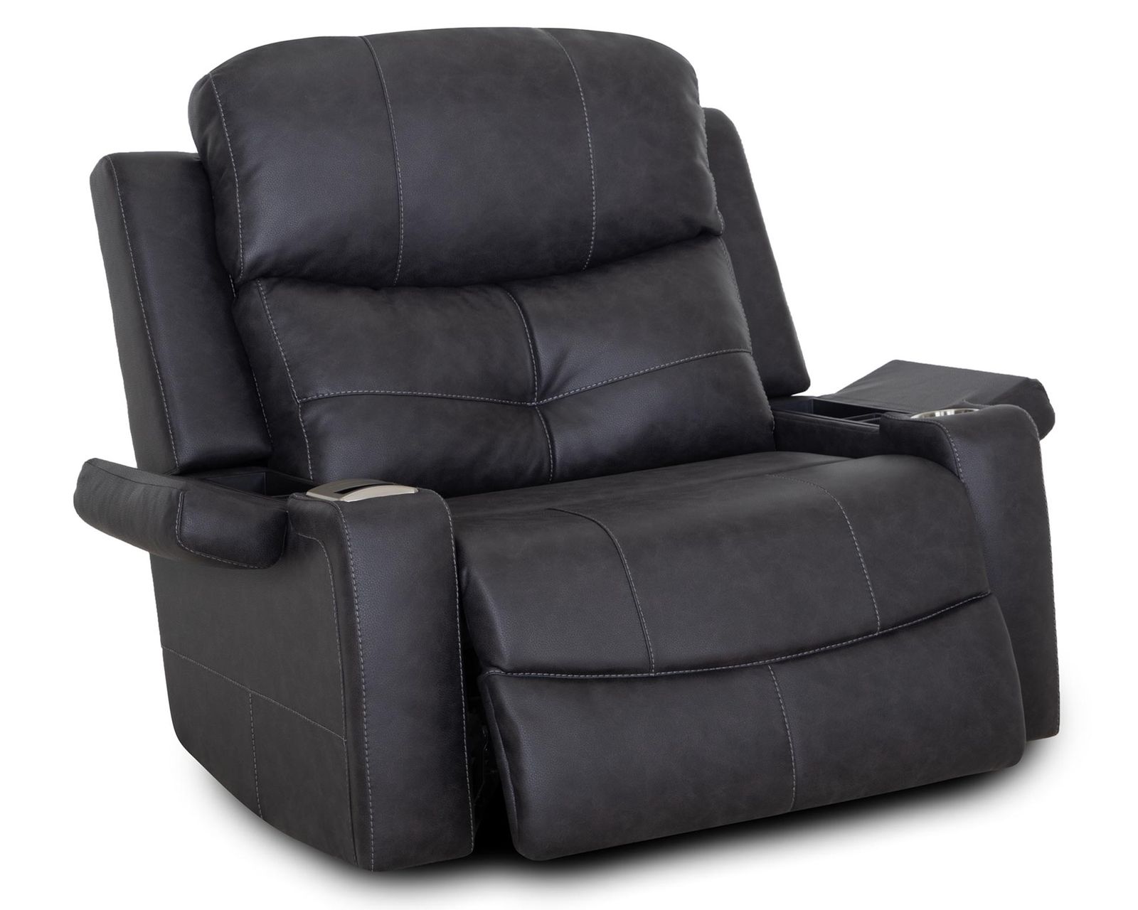 Arlington 8507 Chair & A Half Power Rocker Recliner (Extra-Wide Comfort. Built-In Storage. Wireless Charging) - Extra-Wide Comfort. Built-In Storage. Wireless Charging