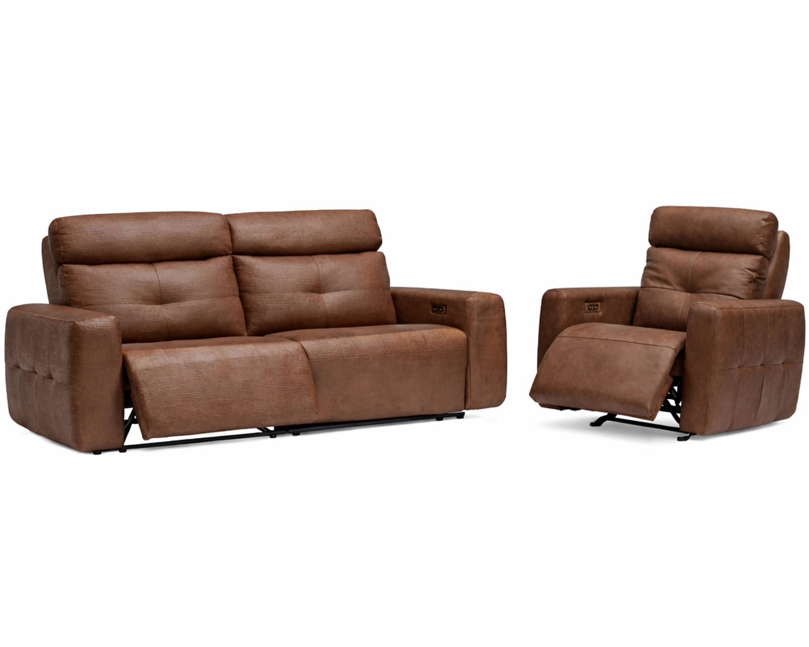 Griffin Reclining Sofa — Available in Standard & Wide Cushions, 140+ Leather Options, and 85", 88", or 117" Widths - Endless Custom Options. One Perfect Fit.